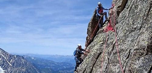 Aiguille du Peigne à Chamonix 