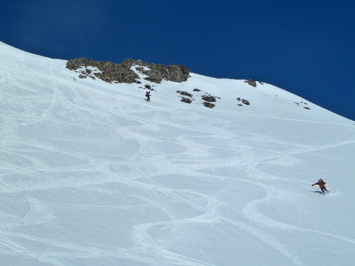 Pentes sud sous le Roter Totz