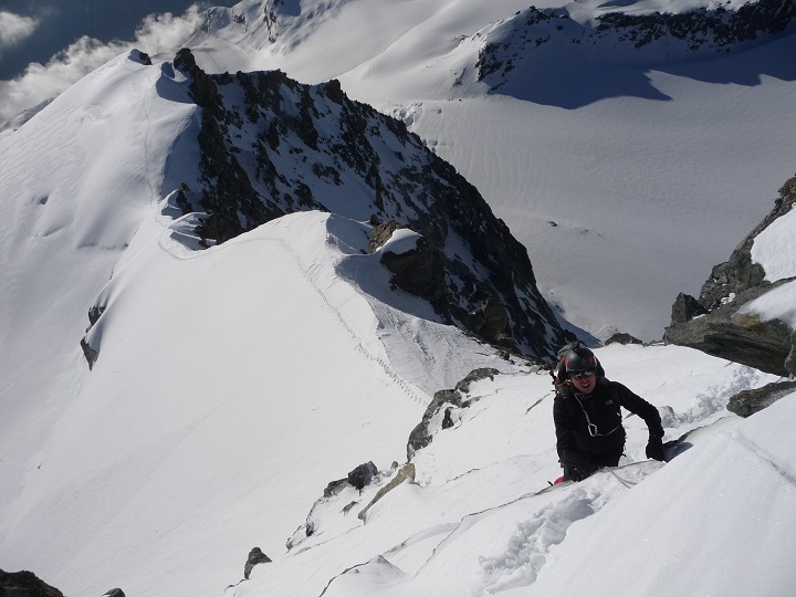 Allalinhorn Hohlaubgrat