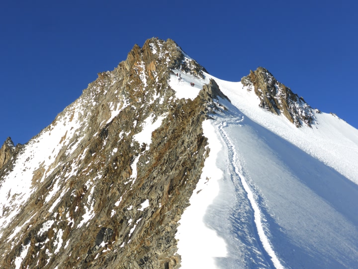 Voie normale du Nadelhorn