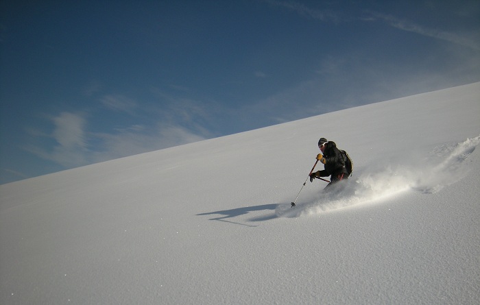 Du tout bon ski à la pointe du Château ! Du tout bon ski à la pointe du Château !