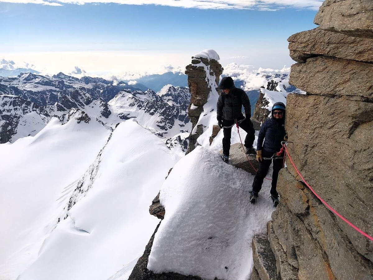 Ascension du Grand Paradis 4000 facile Alpinisme | 4061m | 2 jours