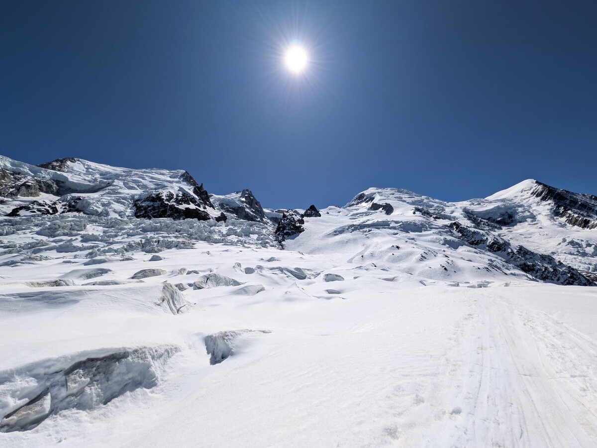 Ascension du Sommet Mont Blanc à ski 3 jours Ski Alpinisme | 4810m | 3 jours