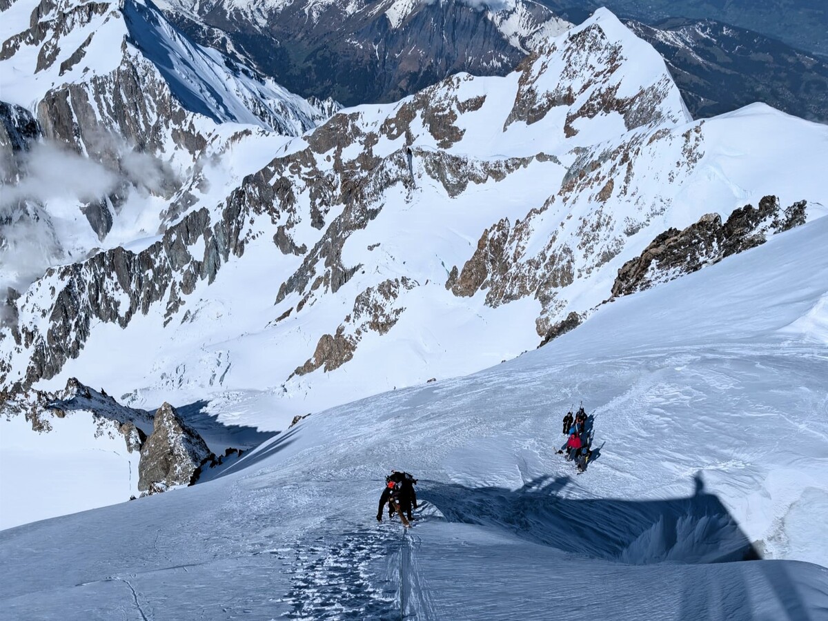 Ascension du Sommet Mont Blanc à ski 3 jours Ski Alpinisme | 4810m | 3 jours