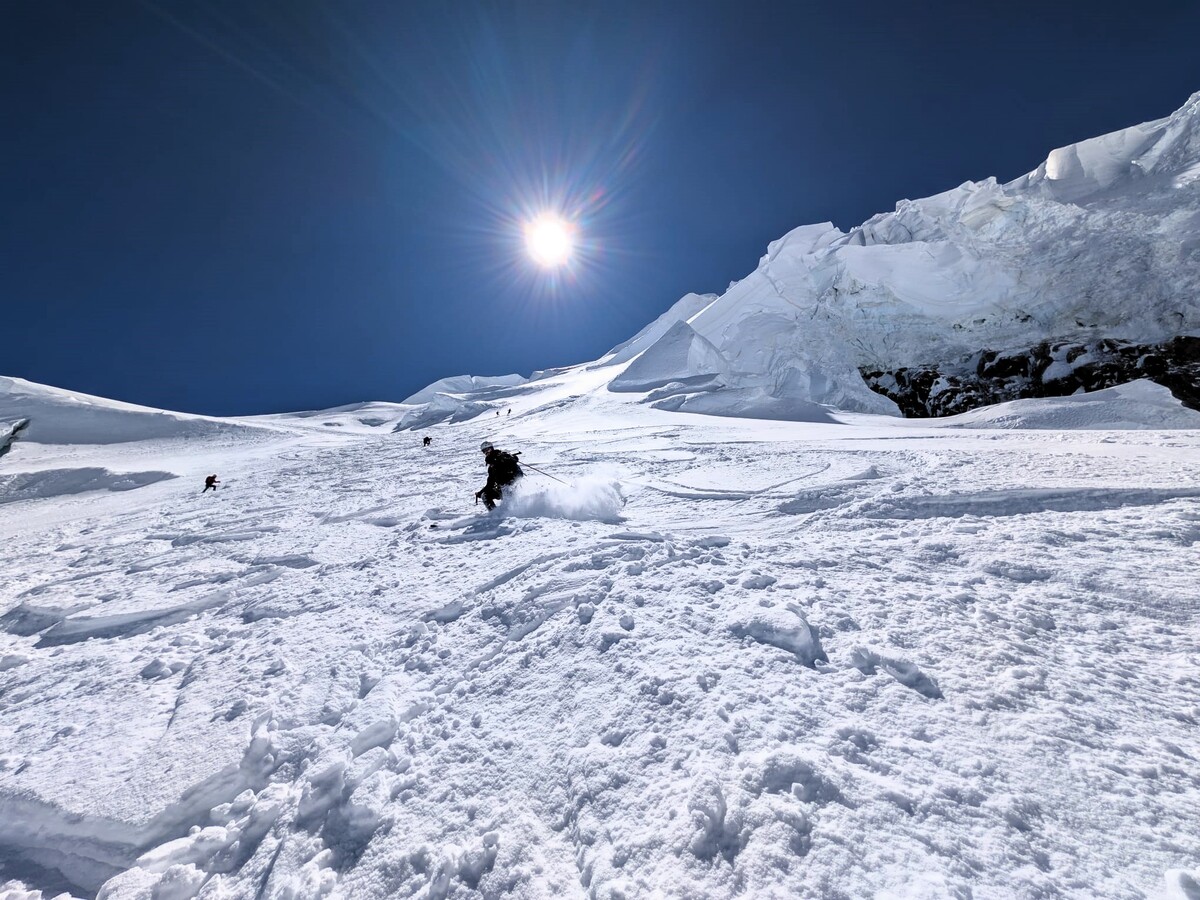 Ascension du Sommet Mont Blanc à ski 3 jours Ski Alpinisme | 4810m | 3 jours