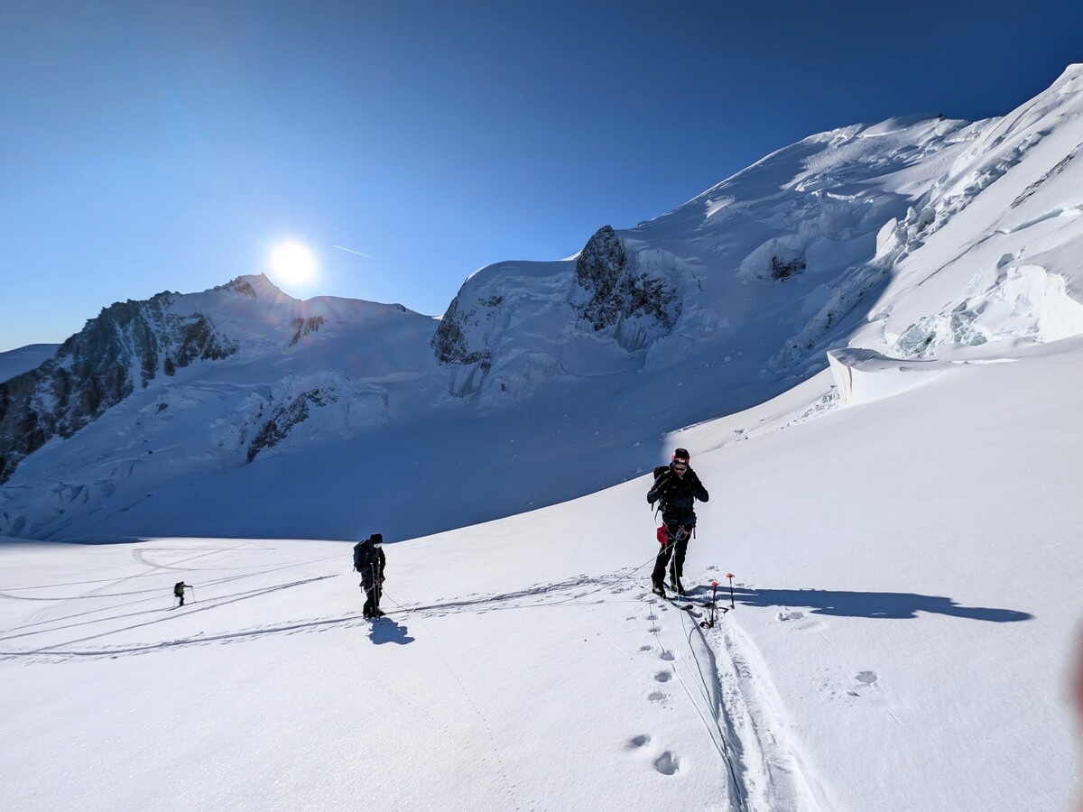 Ascension du Sommet Mont Blanc à ski 3 jours Ski Alpinisme | 4810m | 3 jours