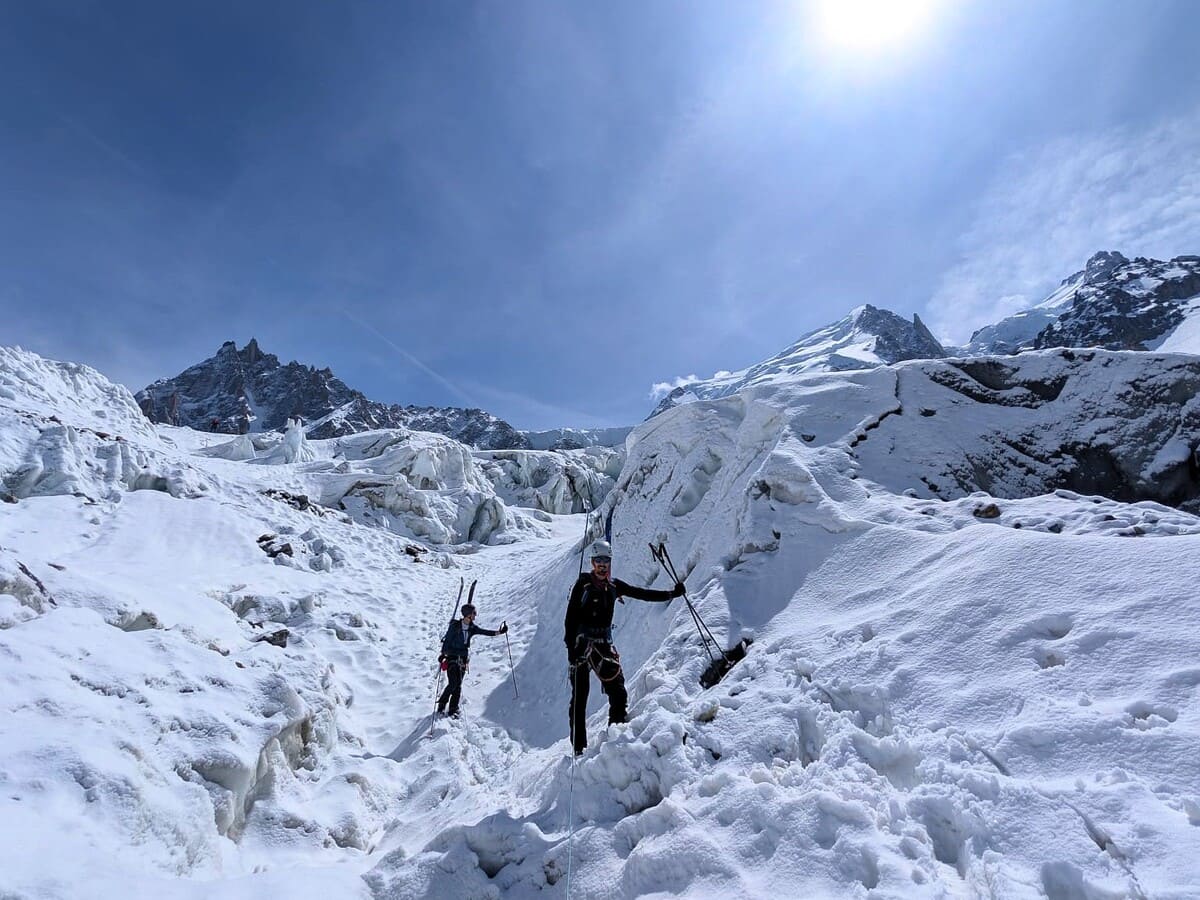 Ascension du Sommet Mont Blanc à ski 3 jours Ski Alpinisme | 4810m | 3 jours