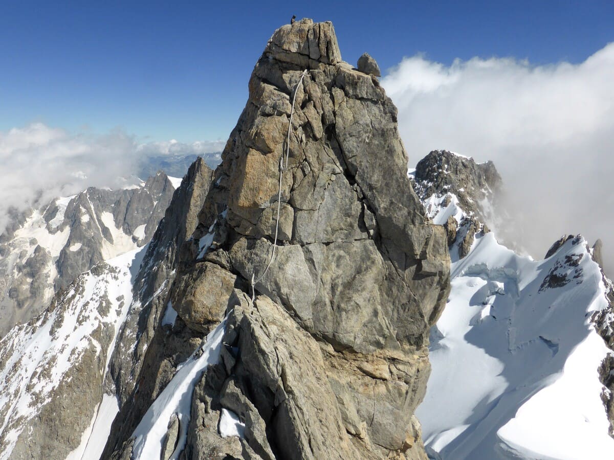Ascension Dent du Géant 2 jours Alpinisme rocheux | 4013m | 2 jours