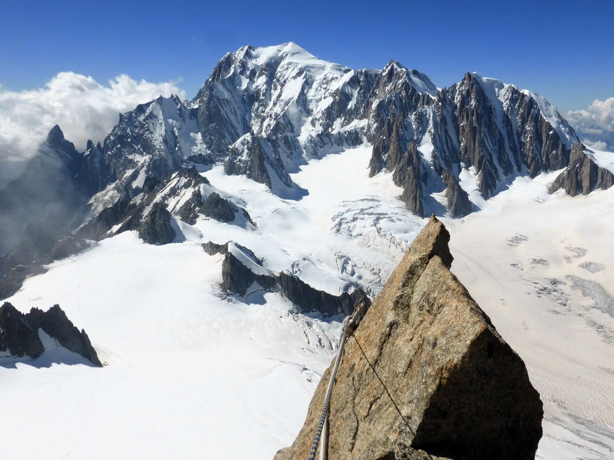 Ascension Dent du Géant 2 jours Alpinisme rocheux | 4013m | 2 jours