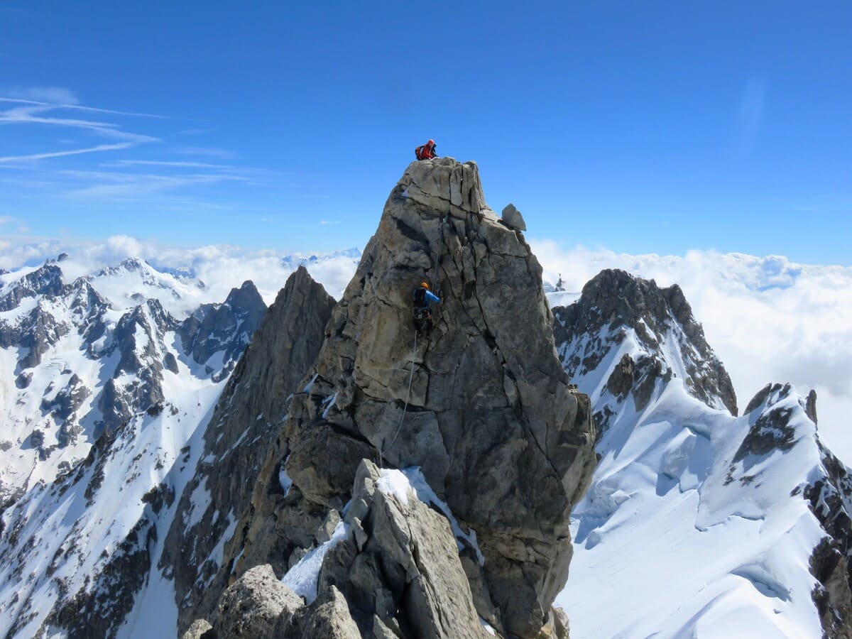 Ascension Dent du Géant 2 jours Alpinisme rocheux | 4013m | 2 jours