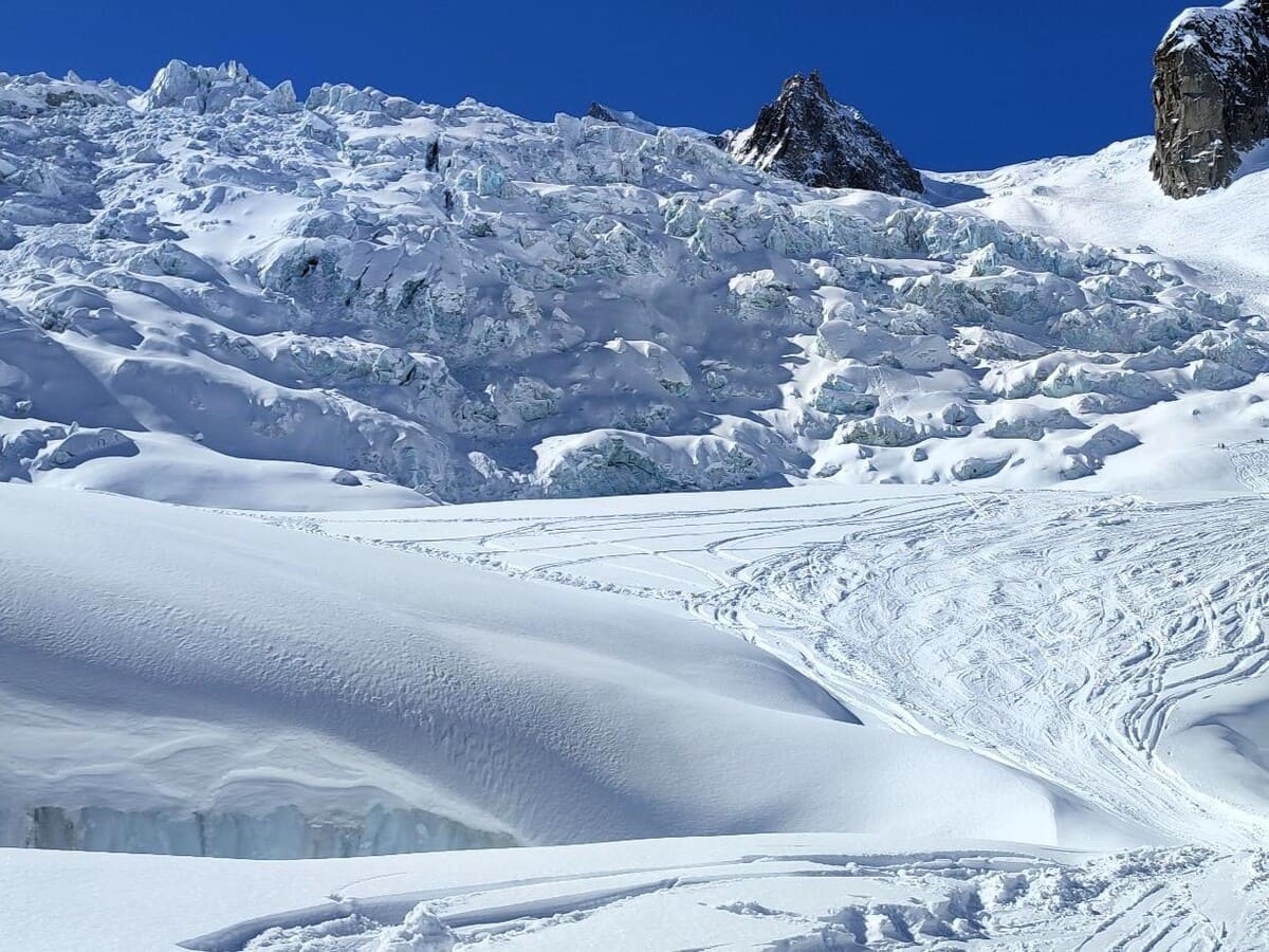 Descente de la Vallée Blanche à ski Ski hors-piste | Glaciers | 3842m | Guide en privé