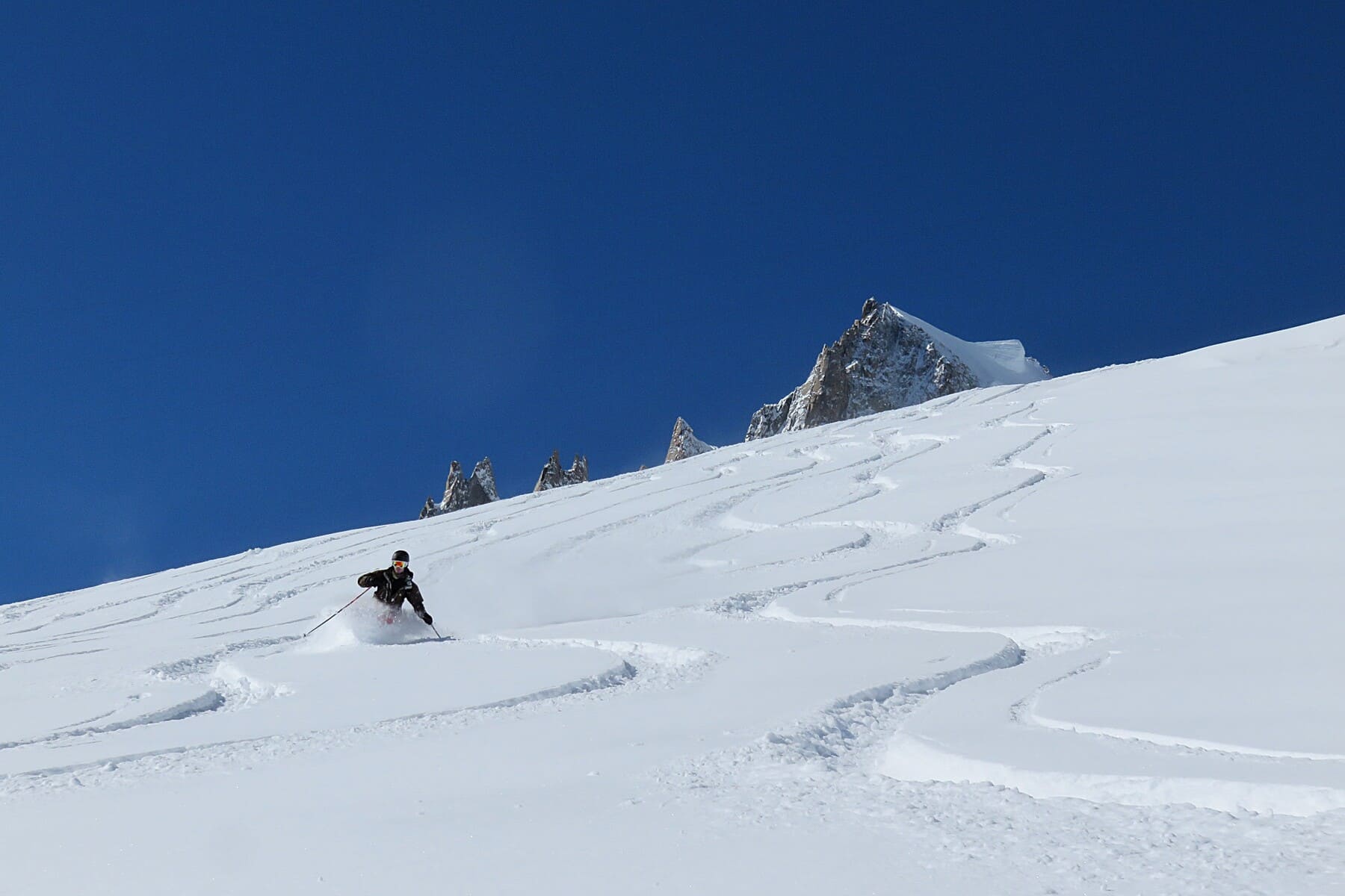 Descente de la Vallée Blanche à ski Ski hors-piste | Glaciers | 3842m | Guide en privé
