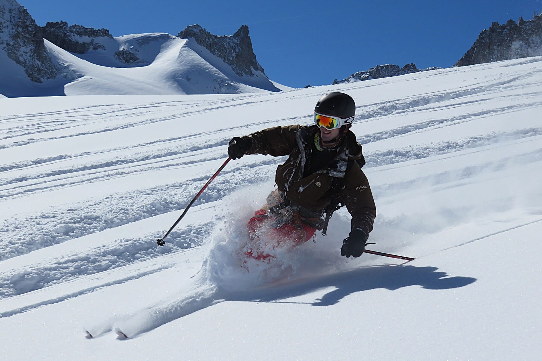 Descente de la Vallée Blanche à ski Ski hors-piste | Glaciers | 3842m | Guide en privé