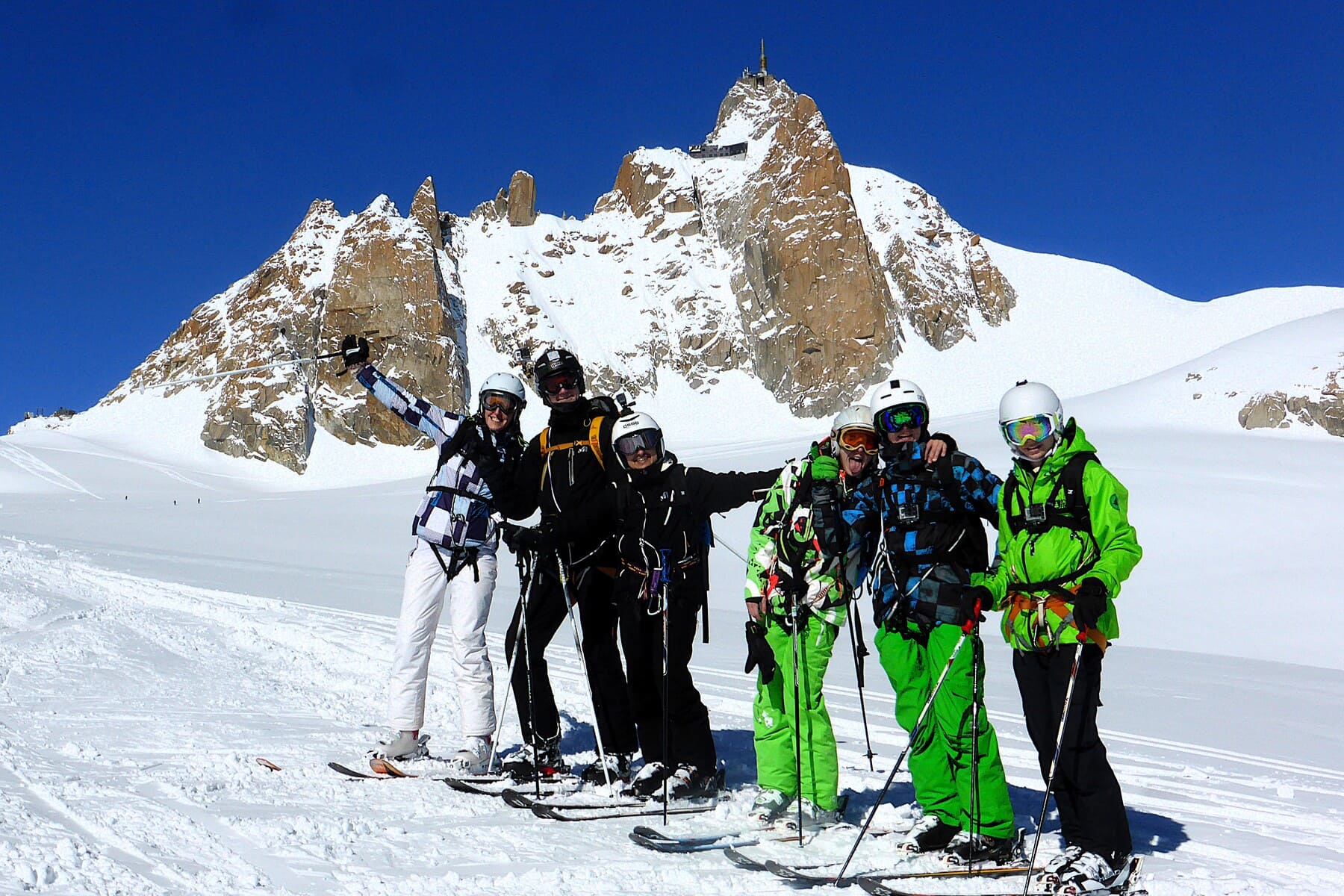 Descente de la Vallée Blanche à ski Ski hors-piste | Glaciers | 3842m | Guide en privé