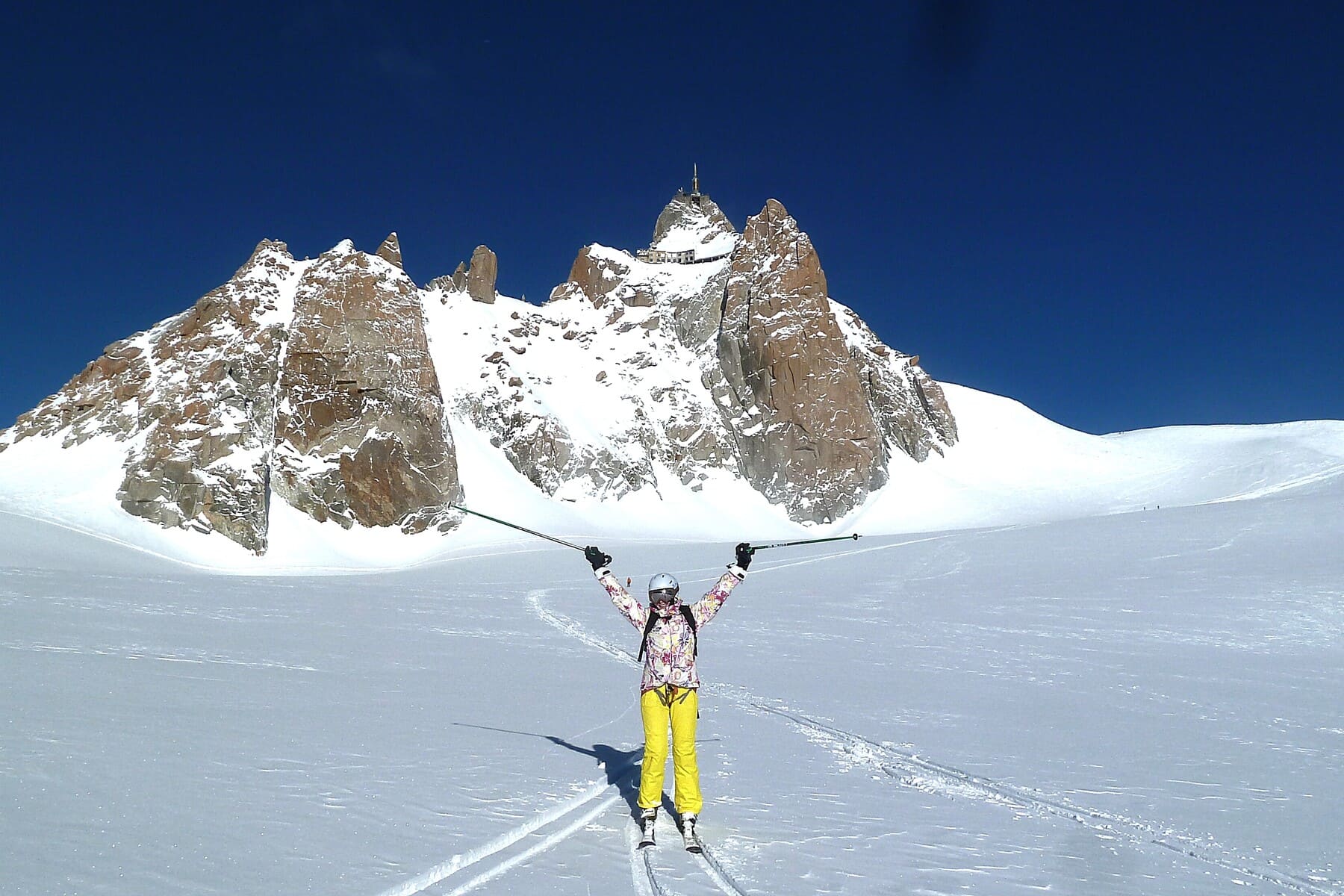 Descente de la Vallée Blanche à ski Ski hors-piste | Glaciers | 3842m | Guide en privé