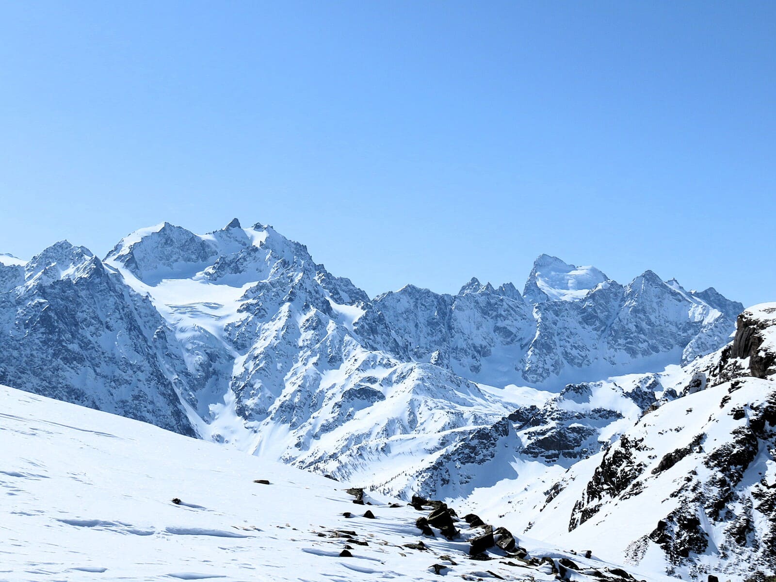 Vallée de la Clarée Névache Ski de Rando 4 jours Raid à ski | découverte | 4 jours