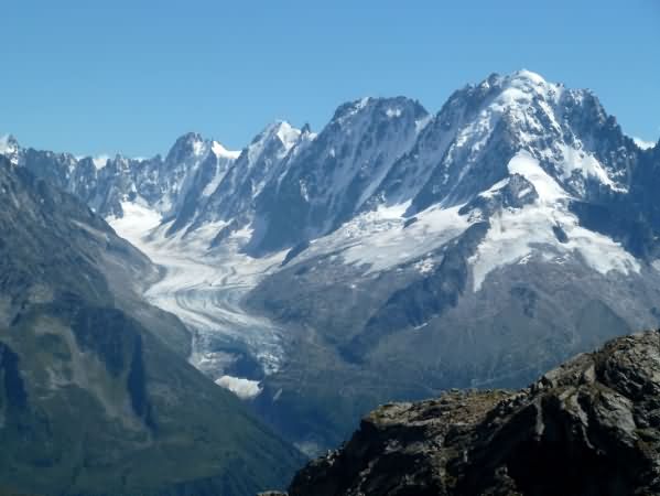 Die gletscher des Mont Blanc Wanderreise | Zwei-Standorte | 8 Tage