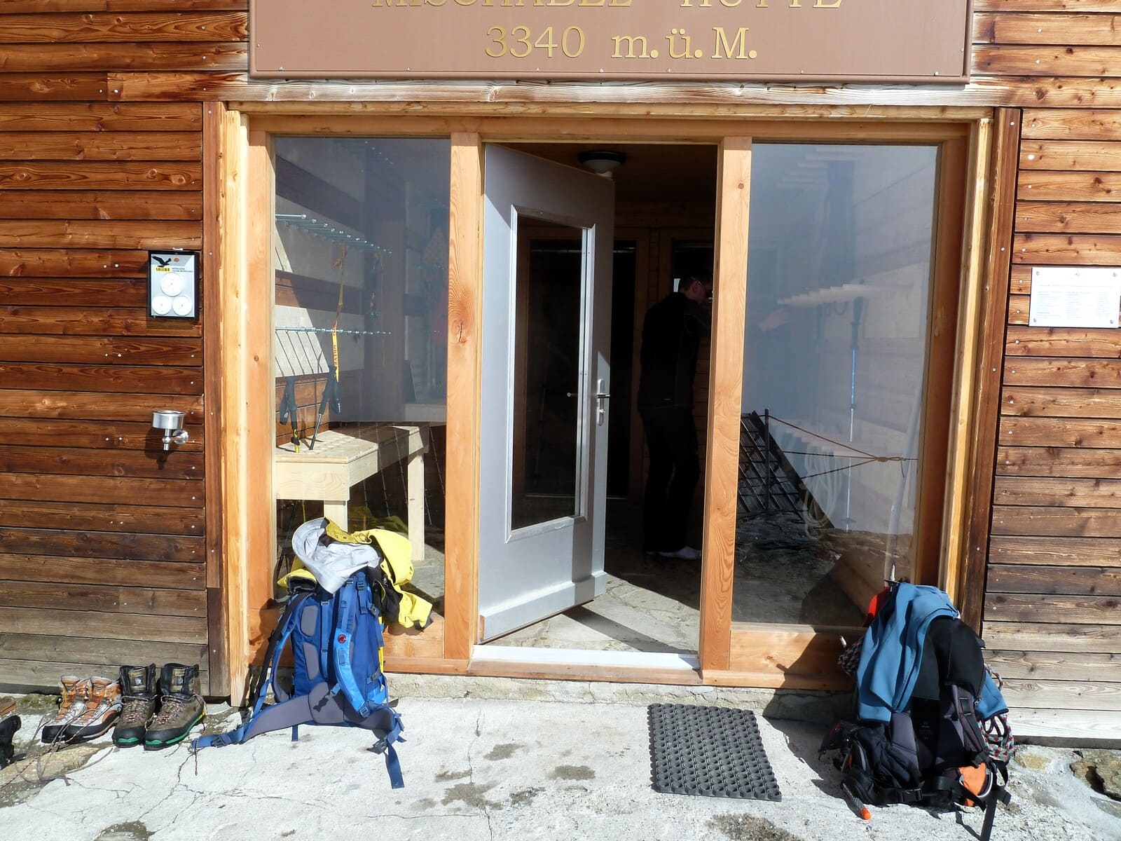 Cabane mischabel Nuit en refuge | 2 jours