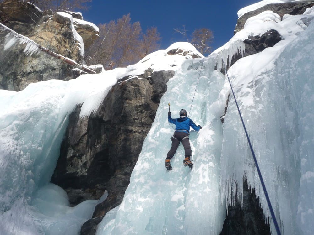 Stage de glace à cogne Cascade de glace | 2 jours