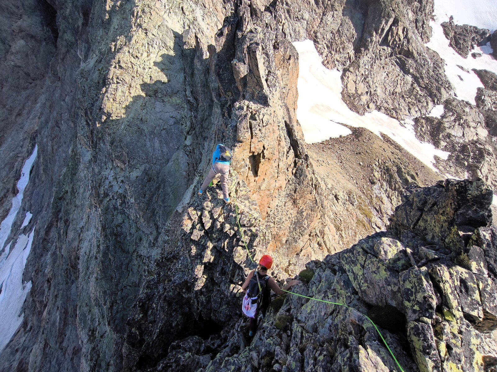 Grande voie d’escalade facile Pointe des Lanchettes Alpinisme - Escalade | 3085m | 2 jours
