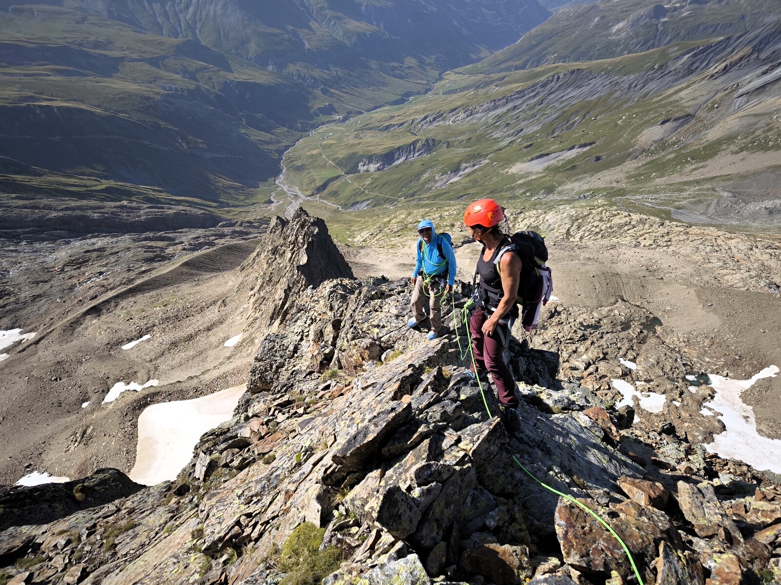 Grande voie d’escalade facile Pointe des Lanchettes Alpinisme - Escalade | 3085m | 2 jours