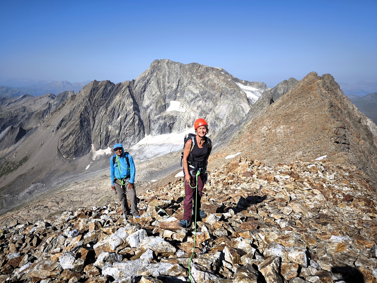 Grande voie d’escalade facile Pointe des Lanchettes Alpinisme - Escalade | 3085m | 2 jours