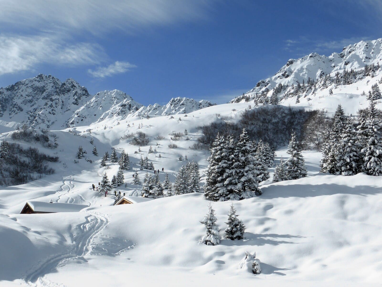 Ski de rando Val Montjoie facile 2 jours Ski de rando | refuge des Prés | 2 jours