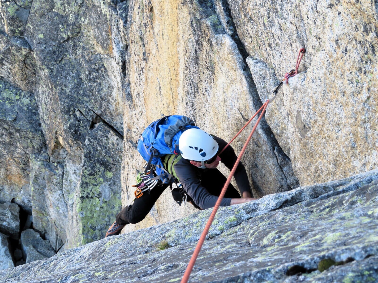 Grande voie d’escalade Aiguilles de Chamonix Escalade en montagne | Granit | 3 jours