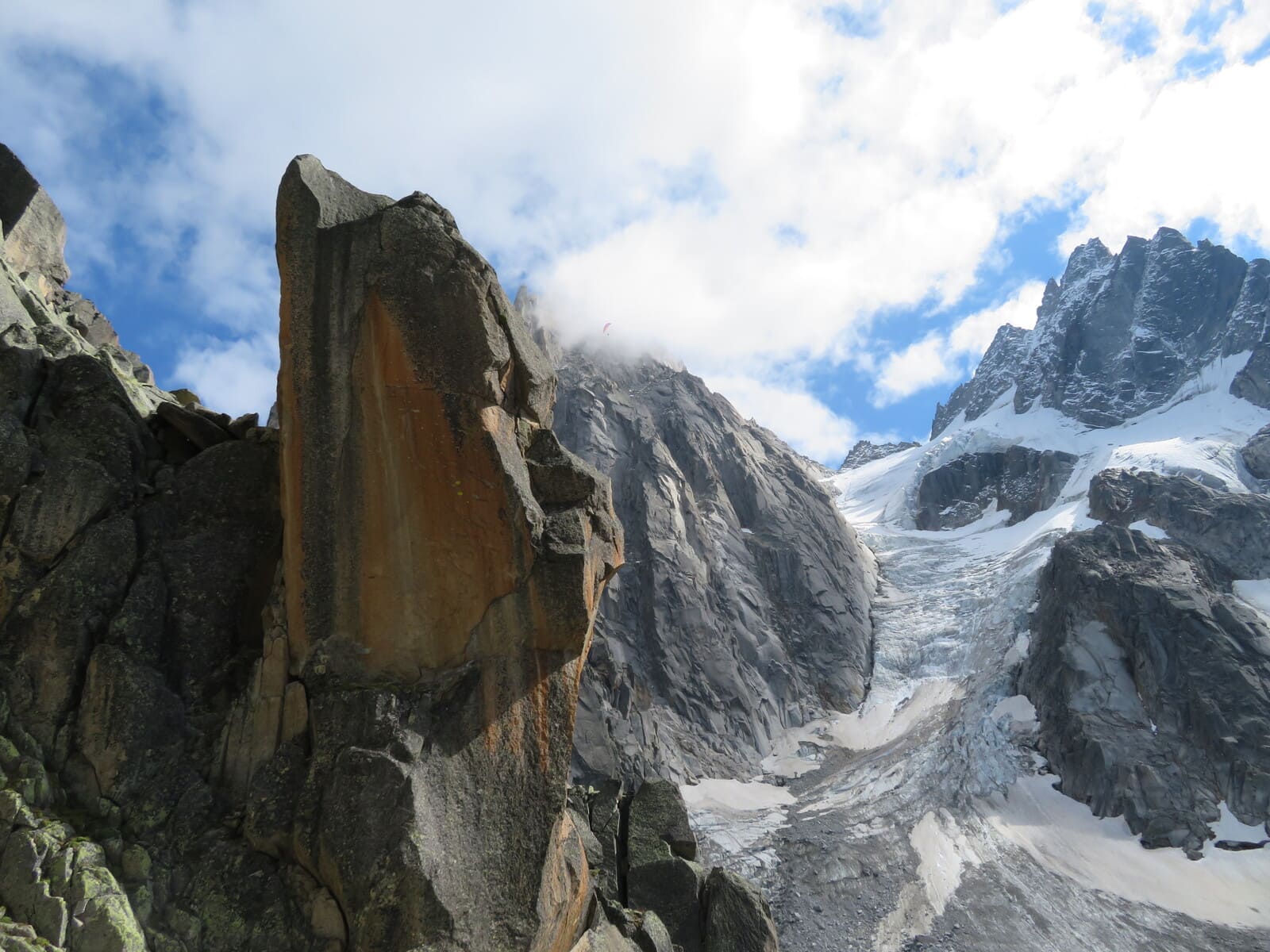 Grande voie d’escalade Aiguilles de Chamonix Escalade en montagne | Granit | 3 jours
