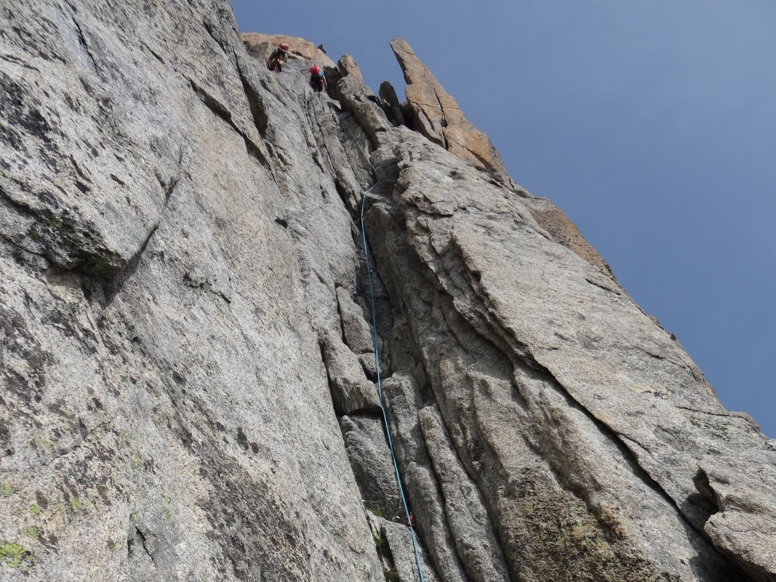 Grande voie d’escalade Aiguilles de Chamonix Escalade en montagne | Granit | 3 jours