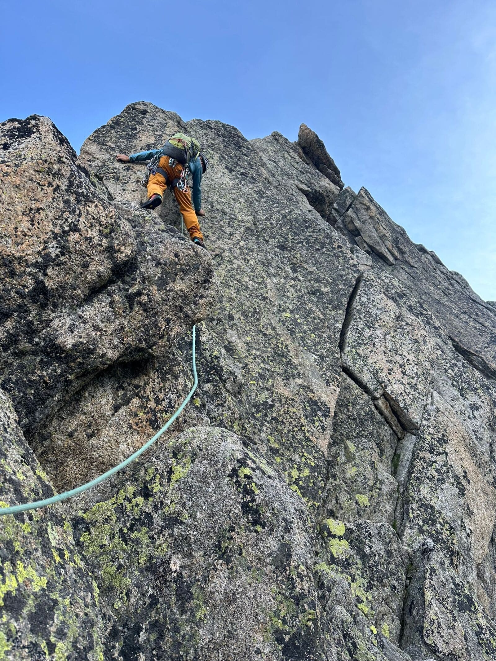 Grande voie d’escalade Aiguilles de Chamonix Escalade en montagne | Granit | 3 jours