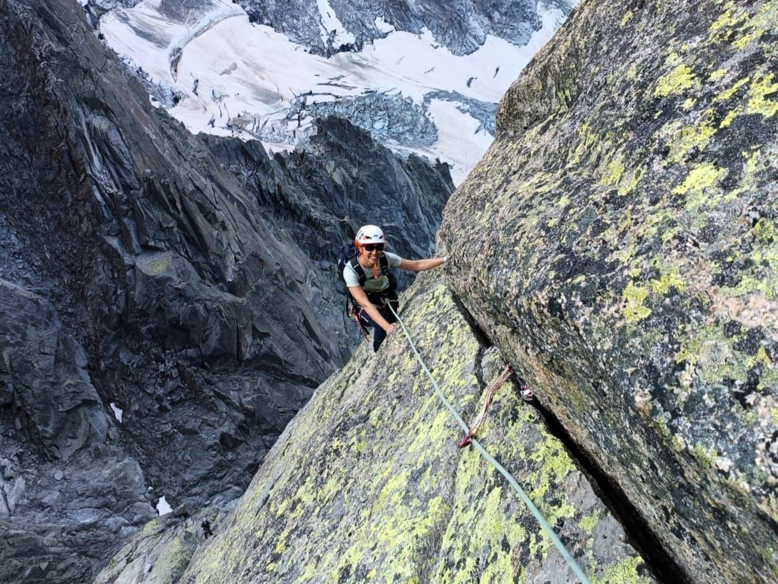 Grande voie d’escalade Aiguilles de Chamonix Escalade en montagne | Granit | 3 jours