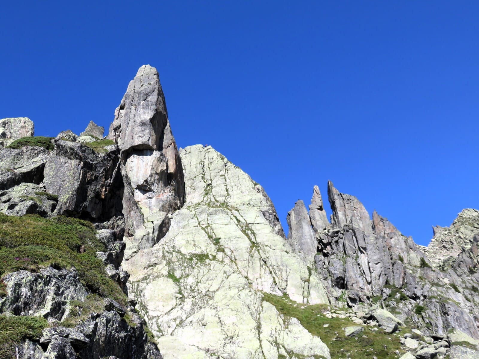 Grande voie d’escalade à la journée Chamonix Escalade rocheuse | Gneiss ou Granit | journée