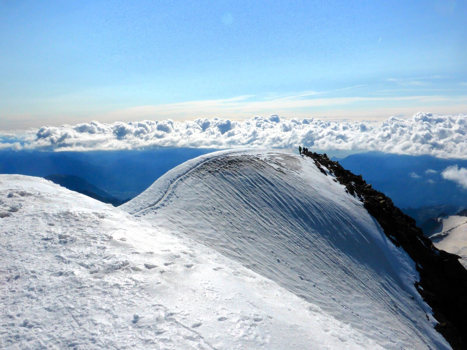 Sommet 4000 facile Saas-Fee 3 jours Alpinisme itinérant | niveau PD- | 3 jours