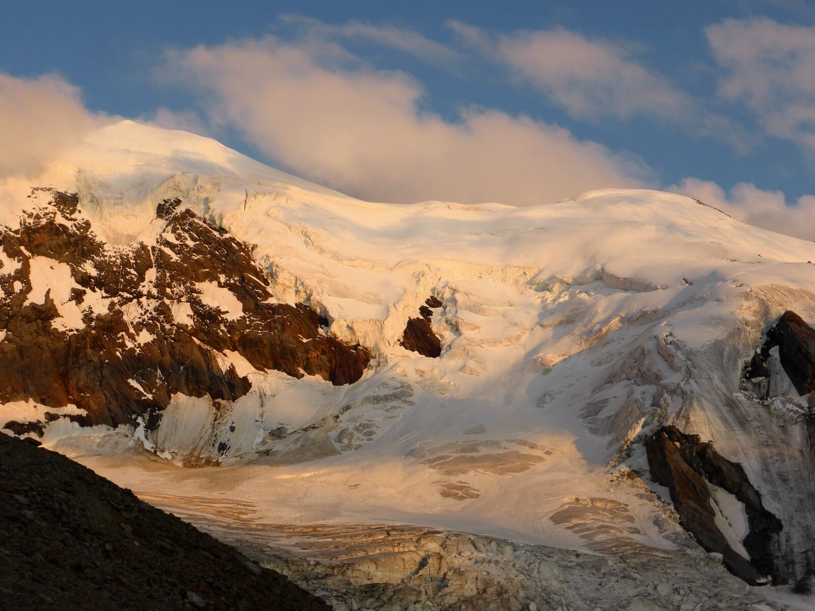 Sommet 4000 facile Saas-Fee 3 jours Alpinisme itinérant | niveau PD- | 3 jours
