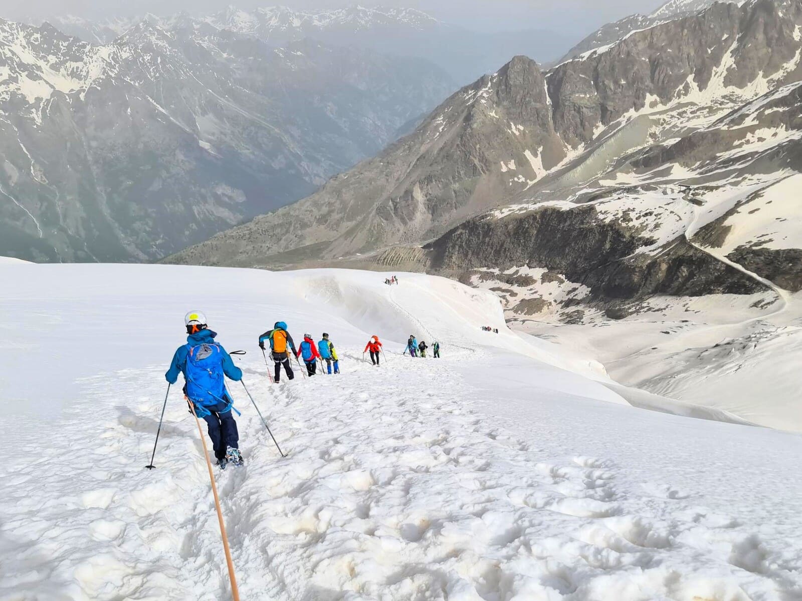 Sommet 4000 facile Saas-Fee 3 jours Alpinisme itinérant | niveau PD- | 3 jours