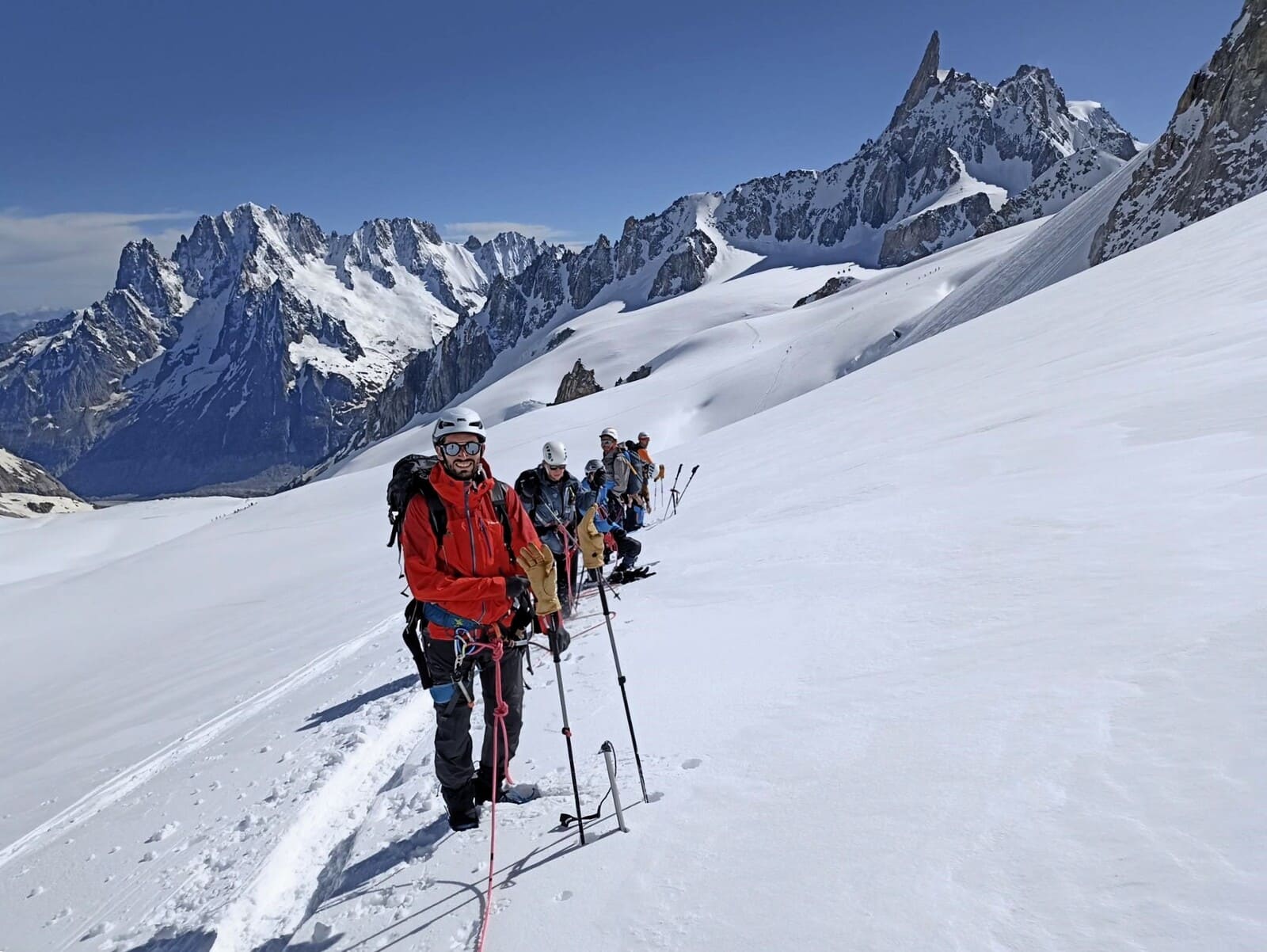 Alpinisme initiation Skyway facile Alpinisme ou rando glaciaire facile | journée