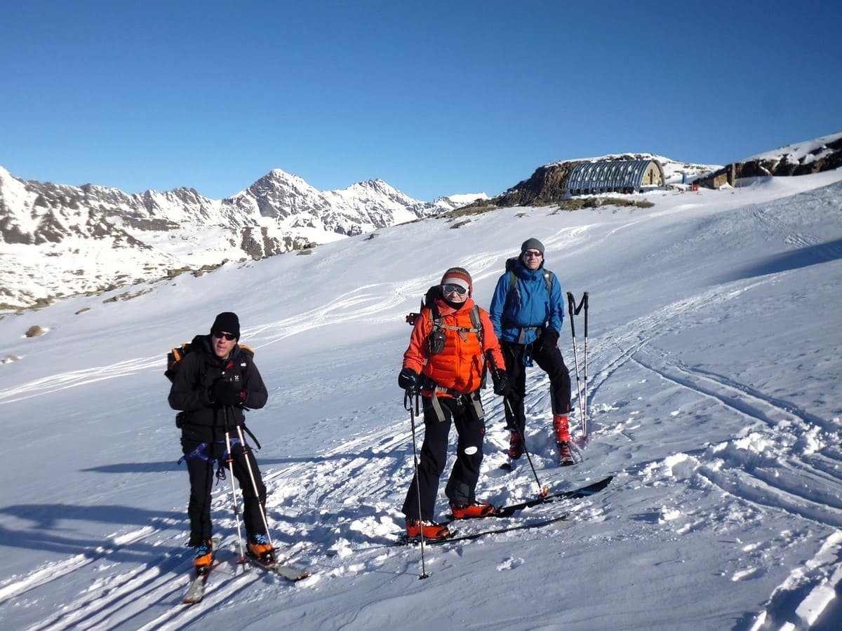 Ascension Grand Paradis 4000 facile Ski de Rando 3 jours Ski de rando | en étoile | 3 jours