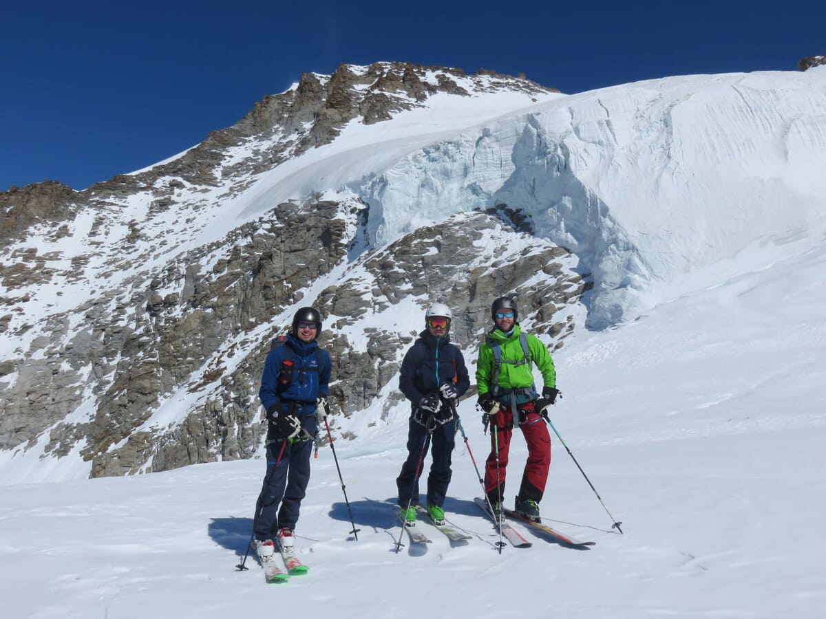 Ascension Grand Paradis 4000 facile Ski de Rando 3 jours Ski de rando | en étoile | 3 jours
