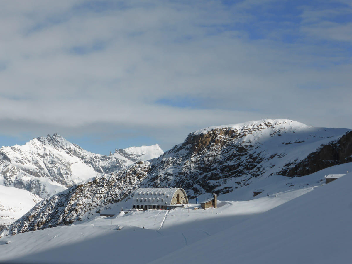Ascension Grand Paradis 4000 facile Ski de Rando 3 jours Ski de rando | en étoile | 3 jours