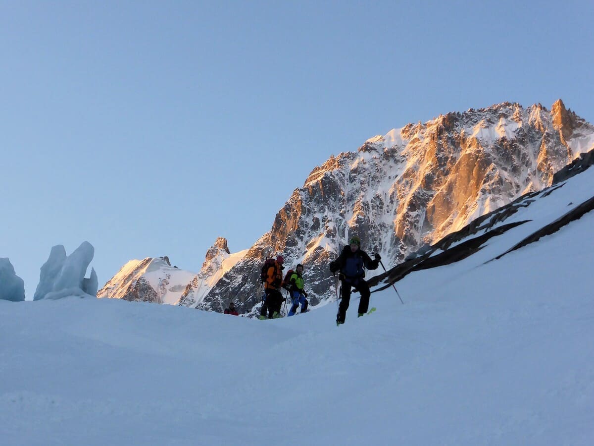 Haute-Route Chamonix Champex Ski de Rando 5 jours Raid à ski sur glaciers | 5 jours