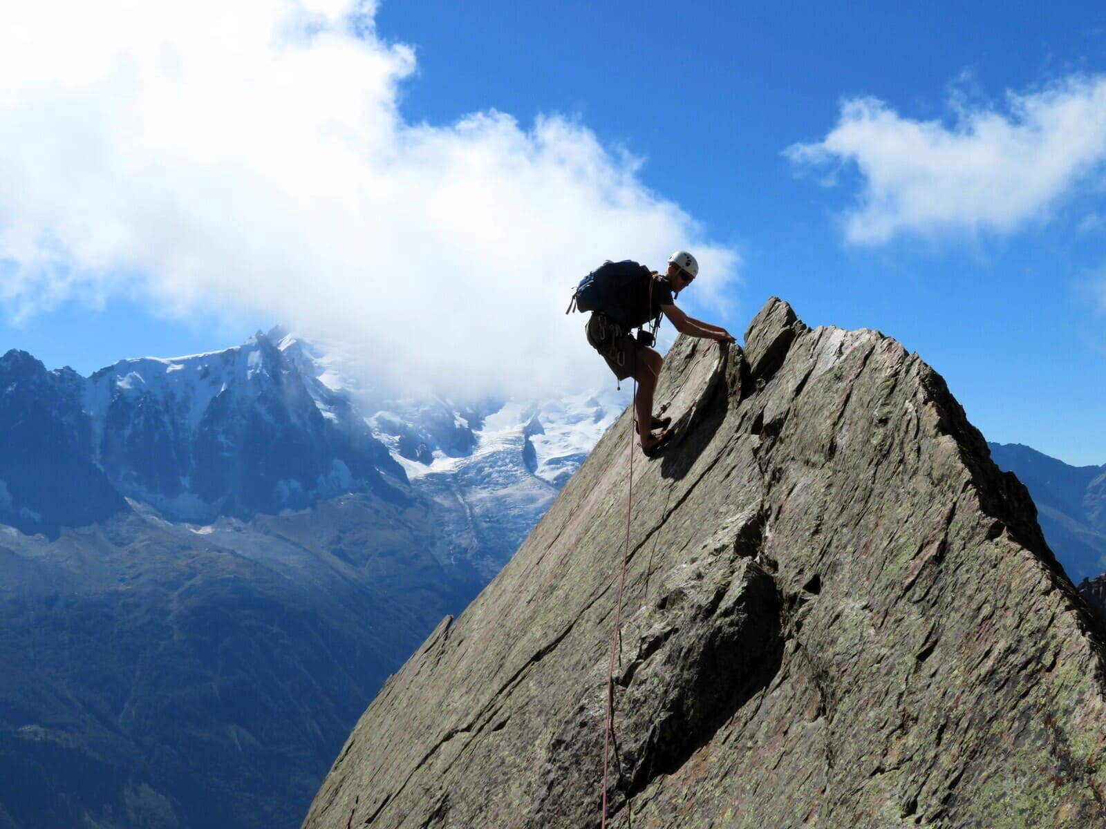 Grande voie d’escalade à Chamonix 2 jours Escalade | Chamonix | 2 jours