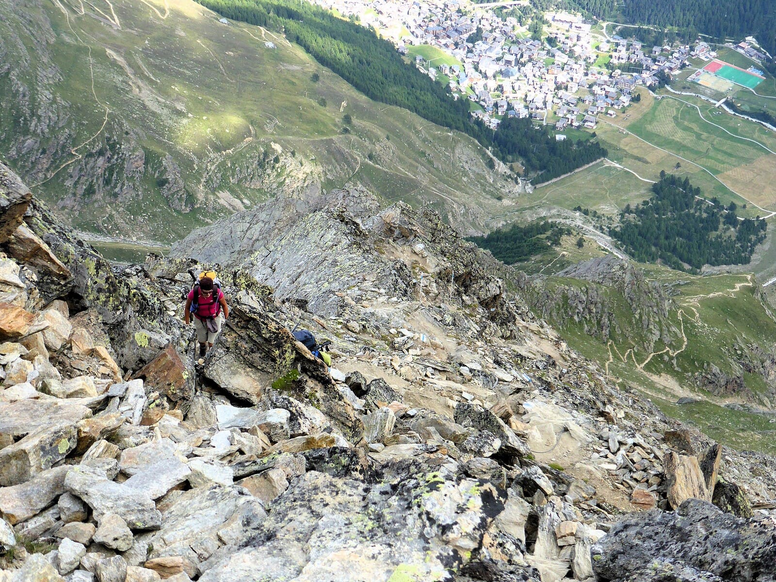 Ascension Nadelhorn 4000 de Saas-Fee Alpinisme | niveau PD | 2 jours