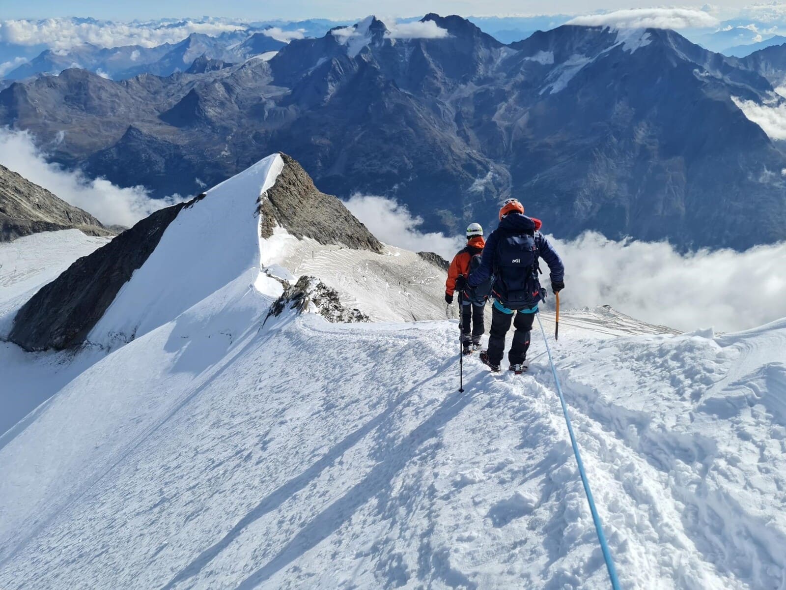Ascension Nadelhorn 4000 de Saas-Fee Alpinisme | niveau PD | 2 jours