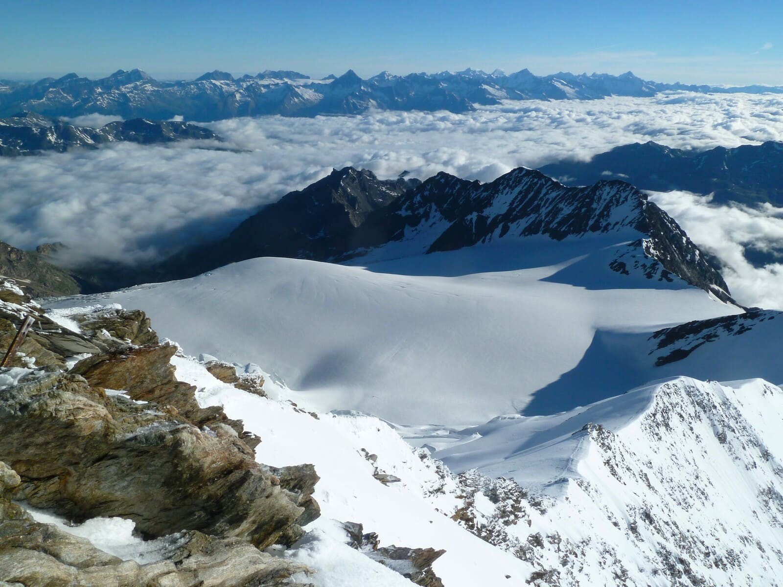Ascension Nadelhorn 4000 de Saas-Fee Alpinisme | niveau PD | 2 jours