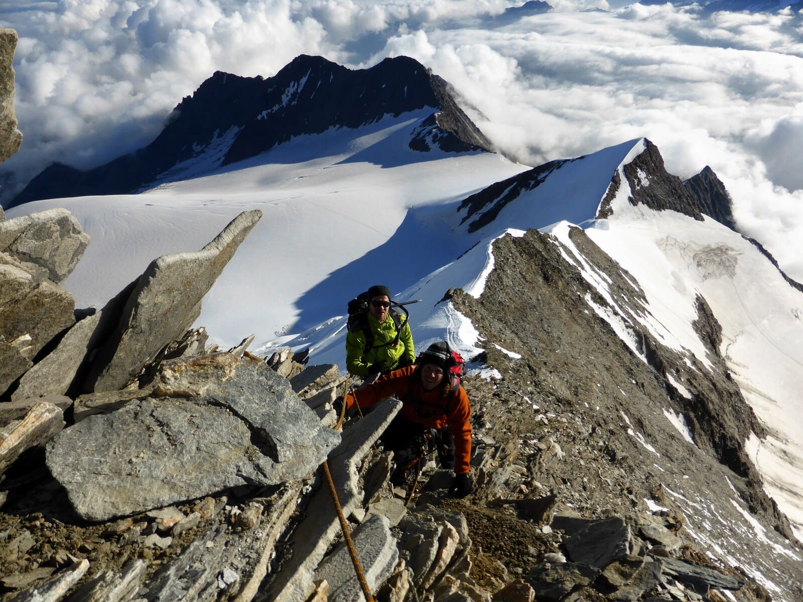 Ascension Nadelhorn 4000 de Saas-Fee Alpinisme | niveau PD | 2 jours