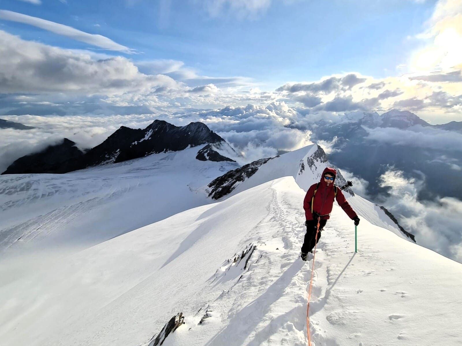 Ascension Nadelhorn 4000 de Saas-Fee Alpinisme | niveau PD | 2 jours
