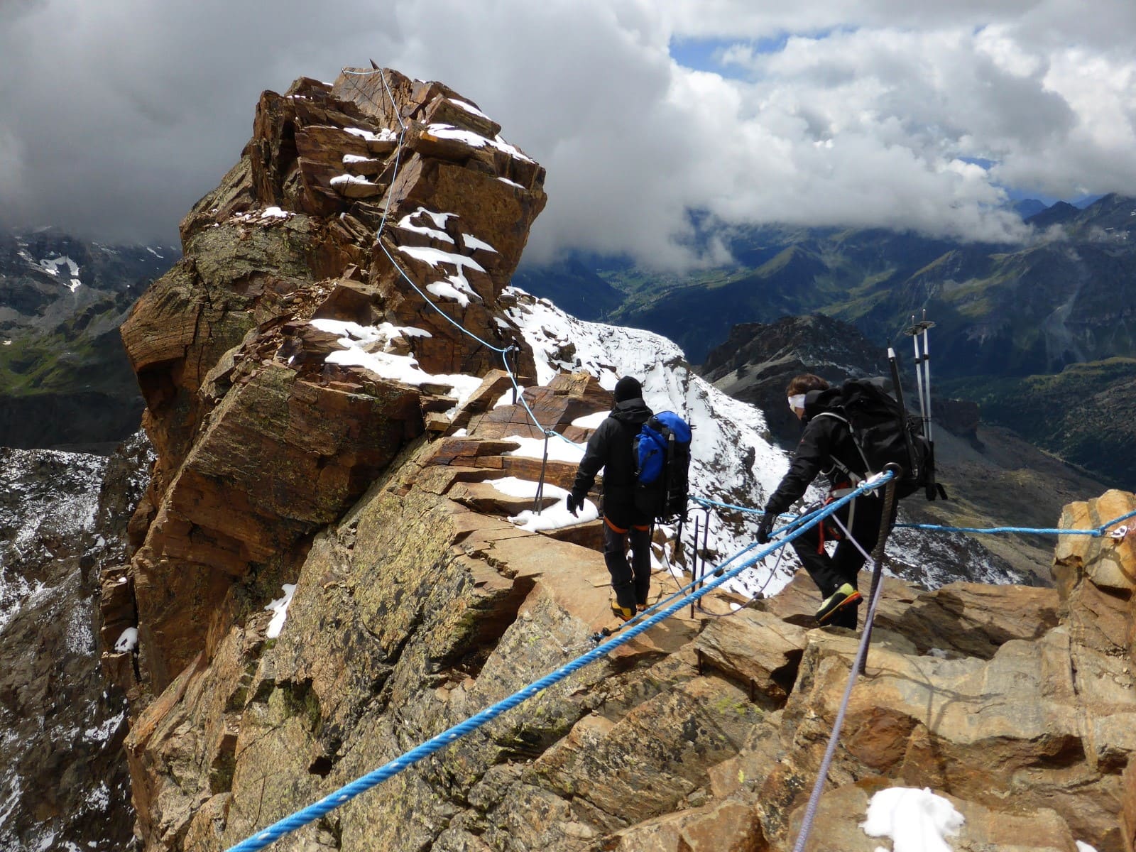 Ascension du Castor 4000 facile 2 jours Alpinisme | 4228m | 2 jours