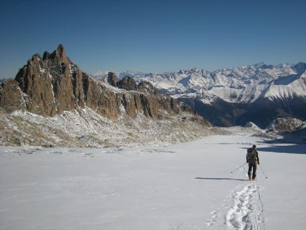 Stage grande voie Escalade Orny - Trient 3 jours Escalade en montagne | Granit | 3 jours