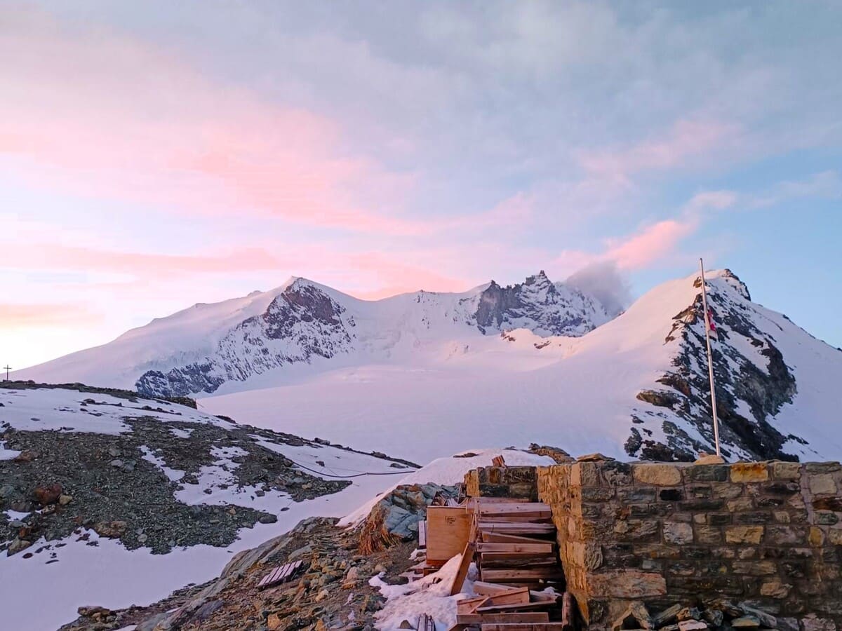 Ascension du Bishorn 4000 facile Zinal Alpinisme | 4151m | 2 jours